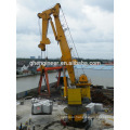 100T knuckle Boom Pedestal Crane